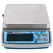 An Edlund BRAVO! digital portion scale with a clear protective cover over the screen.