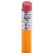 A Dixon Ticonderoga pencil with a pink eraser.
