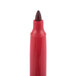A Universal red marker with a bullet tip.