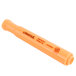 A Universal fluorescent orange highlighter pen with a chisel tip.