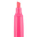 A Universal pink highlighter with a pink tip.