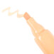 A close-up of a Universal chisel tip highlighter pen on a white background.