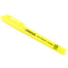 A Universal fluorescent yellow highlighter pen with a pocket clip.