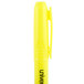 A Universal yellow chisel tip highlighter pen.