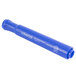 A Universal blue chisel tip permanent marker with a blue cap.