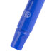 A blue Universal chisel tip marker on a white background.