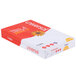 A white rectangular box of Universal Office 8 1/2" x 14" White Copy Paper.