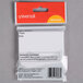 A white Universal package of 3 Universal white concealed blade letter slitters.