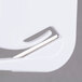 A close-up of a white Universal concealed blade letter slitter.