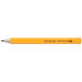 A yellow Universal HB lead pencil with black writing.