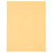 A white piece of paper with a yellow corner