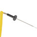 A black and silver metal Taylor Type-K penetration probe with a yellow and black coiled cable.