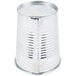 An American Metalcraft galvanized soup can on a white background.