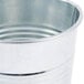 An American Metalcraft galvanized metal soup can with a handle.