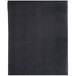 A black rectangular anti-fatigue mat with black lines.