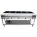 A Vollrath stainless steel electric hot food table with sealed wells.