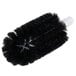 A black round Bar Maid glass washer brush with long bristles.