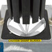 A Vollrath Redco 6 section wedge replacement blade assembly with sharp blades.