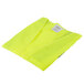 A Cordova lime yellow high visibility safety vest on a white background.