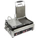 A Cecilware double panini sandwich grill with flat grill surfaces on a counter.