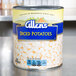 A #10 can of Allens diced potatoes.