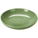 A CAC Festiware green salad/pasta bowl on a white background.