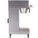 A Bunn BrewWISE commercial coffee brewer with a stainless steel base.