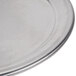 An American Metalcraft heavy weight aluminum pizza pan with a silver finish.