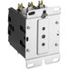 An Accutemp 24v contactor in a metal box with screws and metal parts.