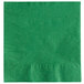 A green Choice 2-ply beverage napkin.