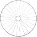 A white circular blade assembly with spokes.