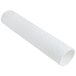 A white plastic tube with a lace pattern on it.