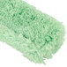 A green Unger Microfiber Sleeve with fluffy fur on it.