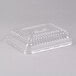 A clear plastic Fineline serving tray dome lid.