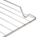 A stainless steel Solwave wire rack with a handle.