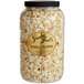A jar of Grandma Jack's Gourmet White Cheddar Popcorn.