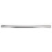 An Advance Tabco stainless steel wall corner guard with a long metal bar.
