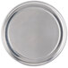 An American Metalcraft heavy weight aluminum pizza pan with a round surface.