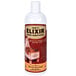 A white Emmet's Elixir Wood Conditioner squeeze bottle with a red label.