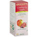 A box of Bigelow Cranberry Apple Herbal Tea Bags with a picture of apples and cranberries.