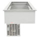 A stainless steel APW Wyott drop-in refrigerated cold food well with a vent.