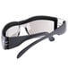 Cordova scratch resistant safety glasses with black frames and indoor/outdoor lenses.
