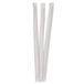 Three Royal Paper wood coffee stirrers individually wrapped in white paper.