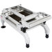 A Nemco Easy Chicken Slicer with stainless steel and black rubber legs.