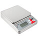 A silver Taylor digital portion scale with a screen.