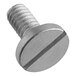 A close-up of a Cres Cor bracket pin screw with a flat head.