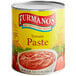 A case of Furmano's #10 can of tomato paste.