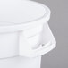 A white Continental round bucket with a handle.