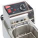 A Cecilware stainless steel electric countertop deep fryer with a fry tank.