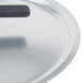 A Vollrath domed aluminum pan cover with a Torogard handle.
